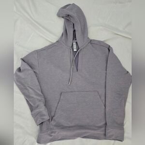 Lavendar hooded sweatshirt